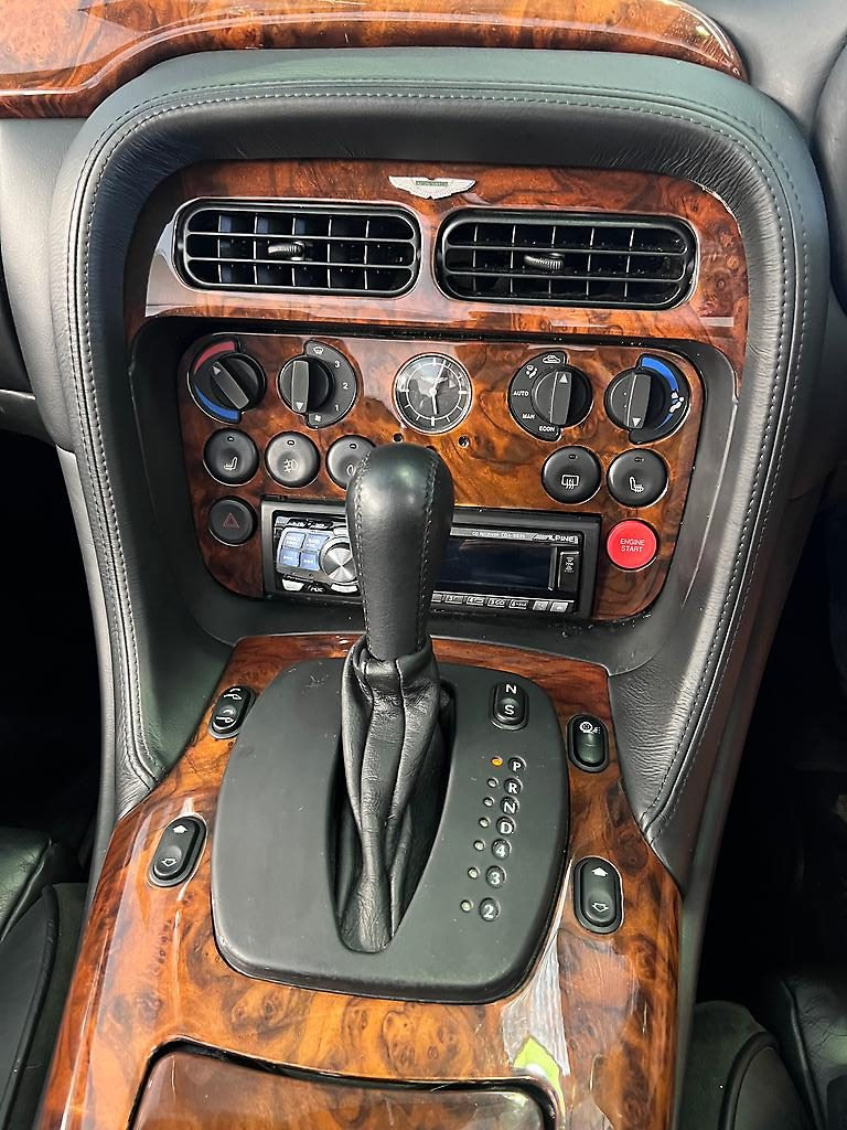 2002 Aston Martin DB7 Vantage Cabrio Black Convertible, Sport