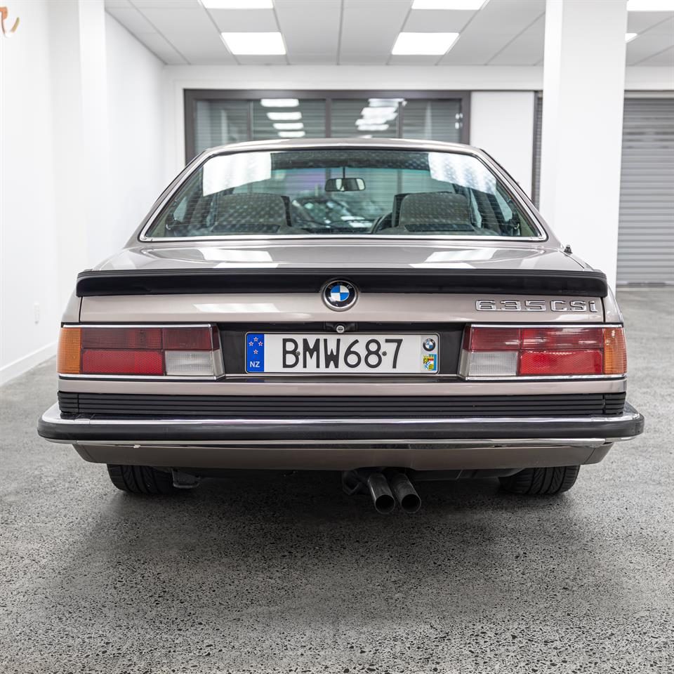 1987 BMW 630i 635 Csi