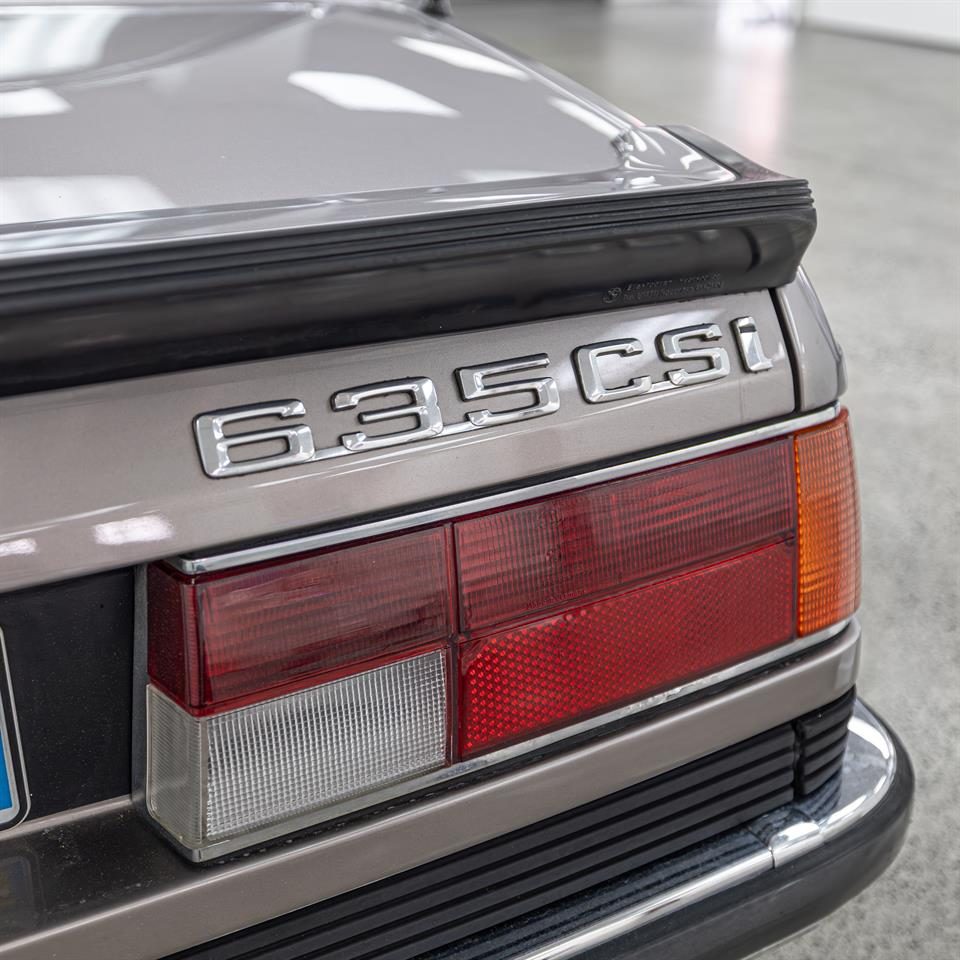 1987 BMW 630i 635 Csi