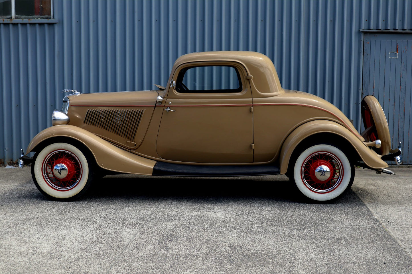 1934 Ford 3 window Coupe NZ New RHD Canadian