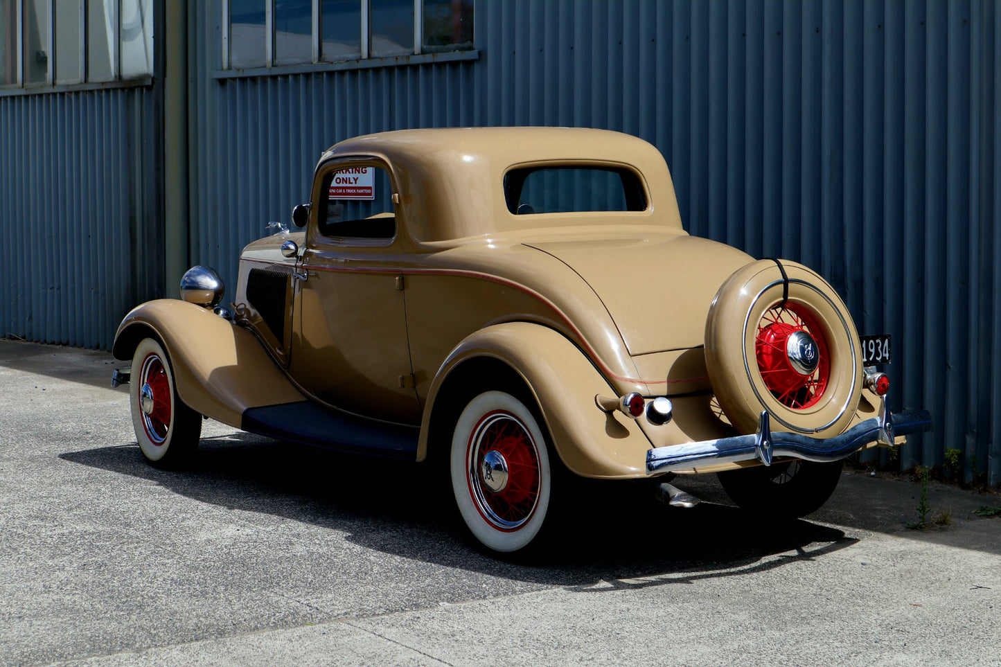1934 Ford 3 window Coupe NZ New RHD Canadian