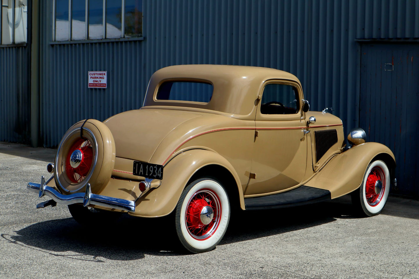 1934 Ford 3 window Coupe NZ New RHD Canadian