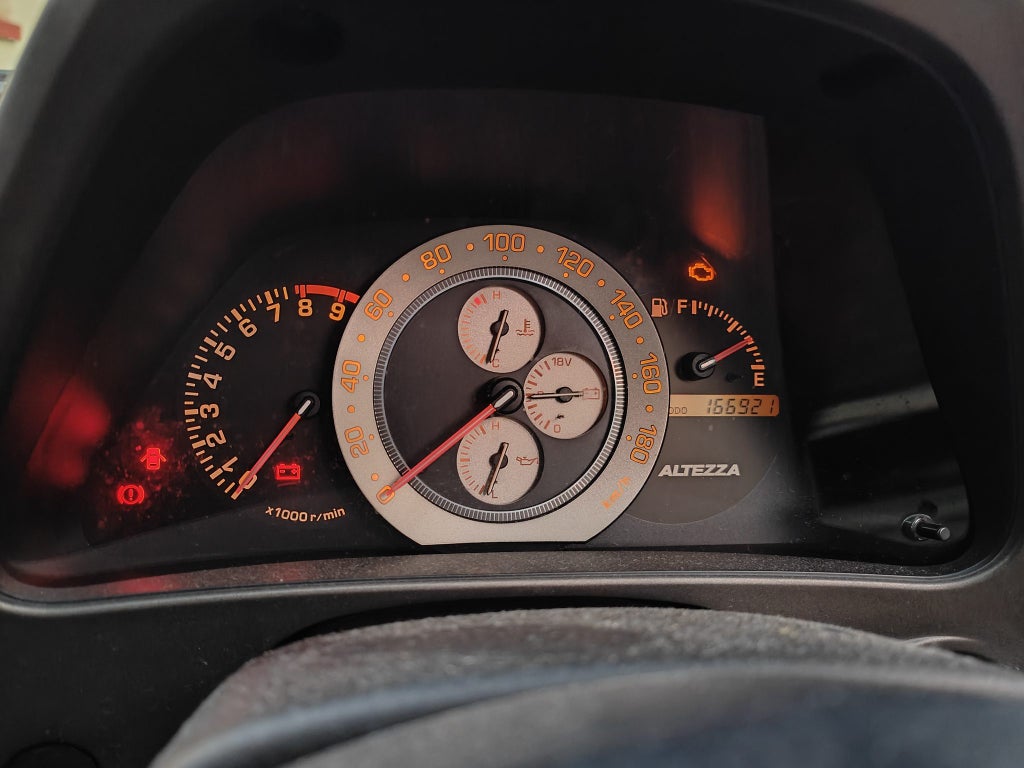 1999 Toyota Altezza - White