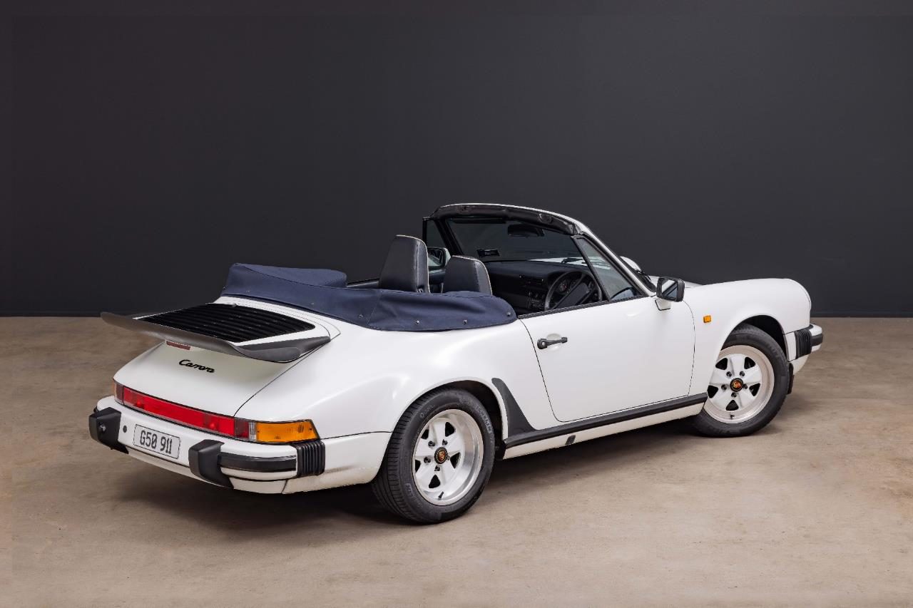 1989 Porsche 911 Carrera 3.2 Cabriolet
