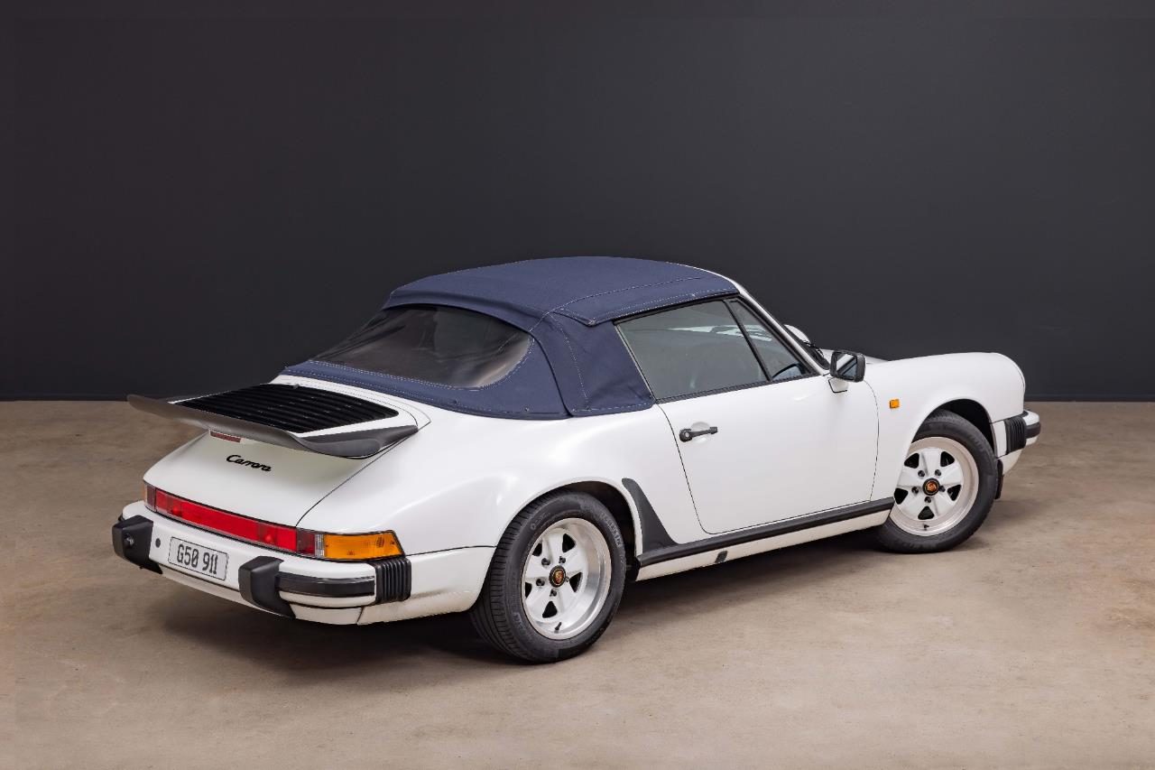 1989 Porsche 911 Carrera 3.2 Cabriolet