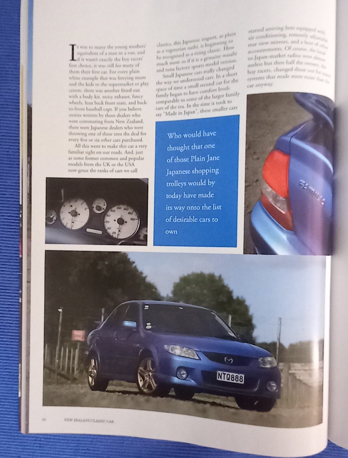 2001 Mazda Familia Mazdaspeed