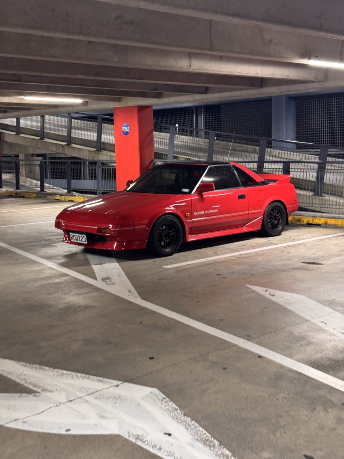 1986 Toyota MR2 Supercharged