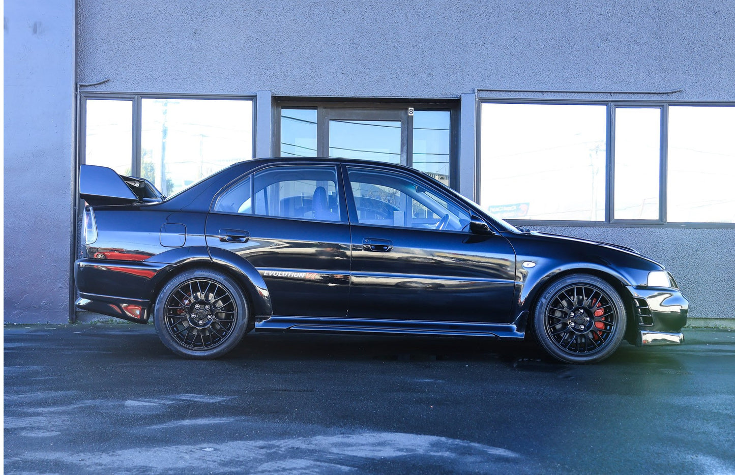 1999 Mitsubishi Lancer EVO VI Certed on Adjusties!