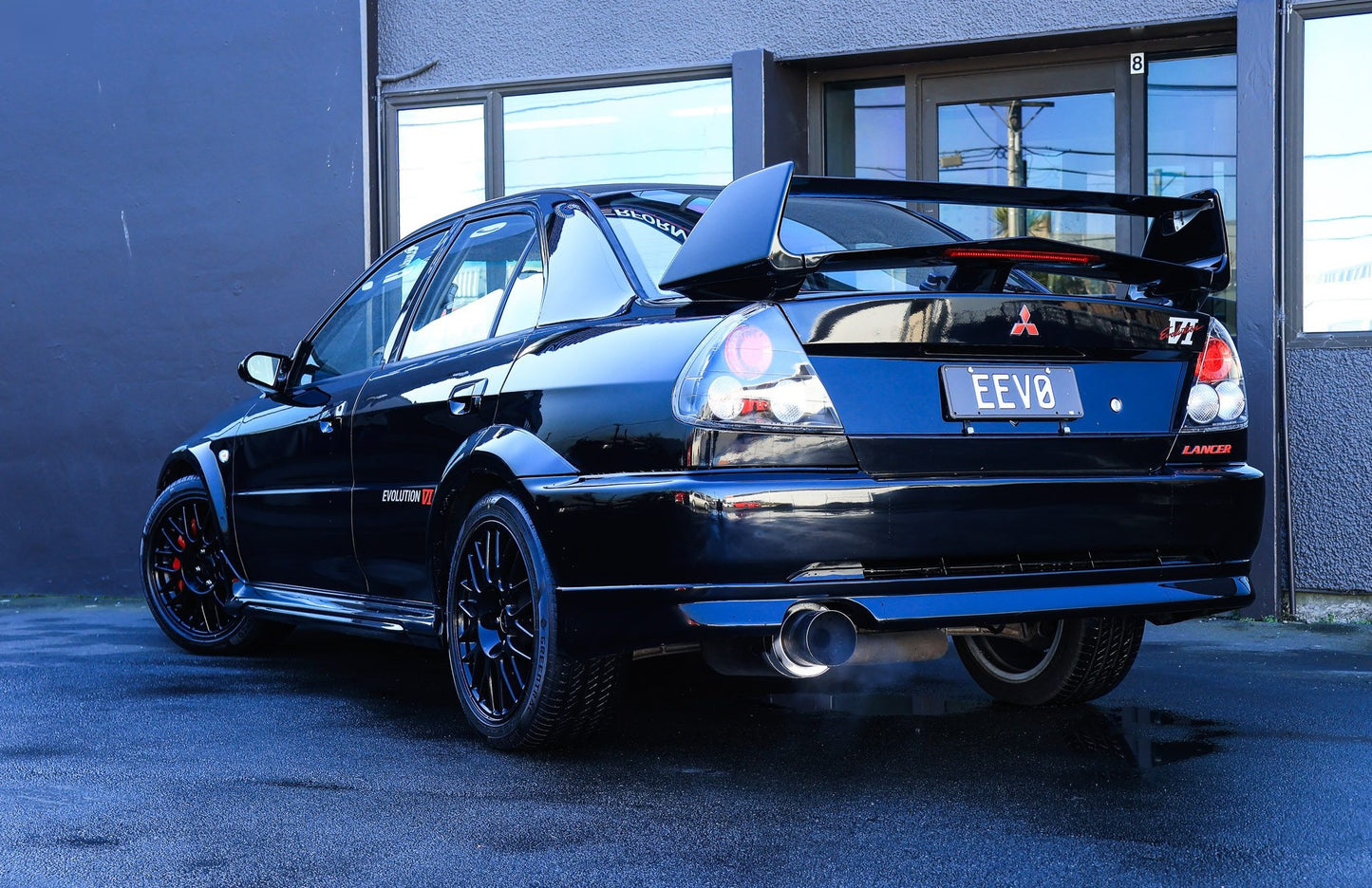 1999 Mitsubishi Lancer EVO VI Certed on Adjusties!