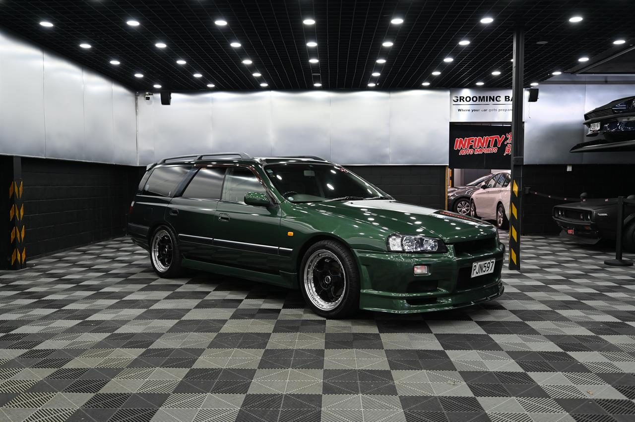 1998 Nissan Stagea RB25det Neo*R34 Front