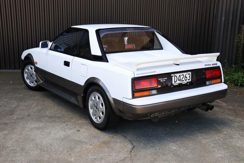 1986 Toyota MR2 AW11 Manual Supercharged