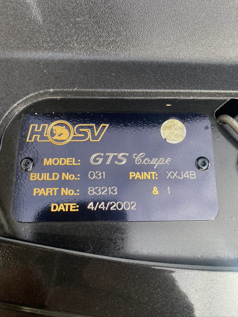 2002 Holden HSV GTS