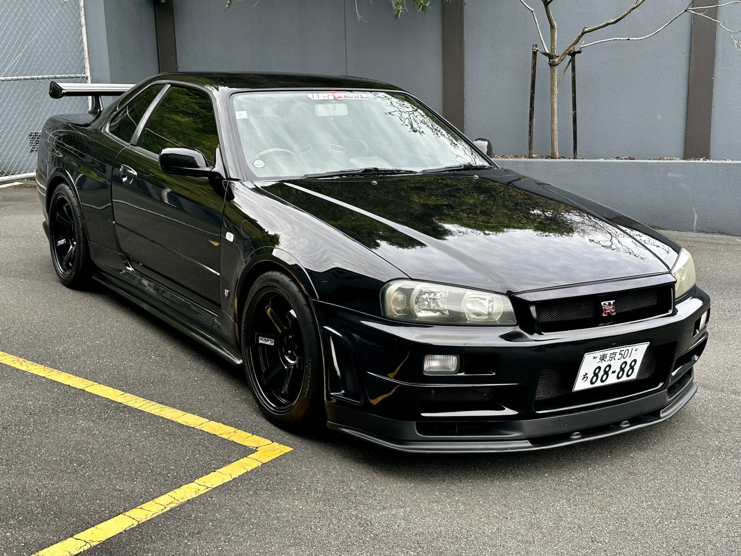 2000 Nissan Skyline GTR R34 - Black