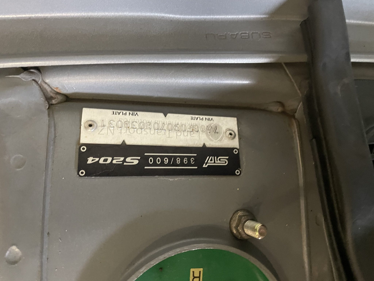 2006 Subaru Impreza WRX STI S204