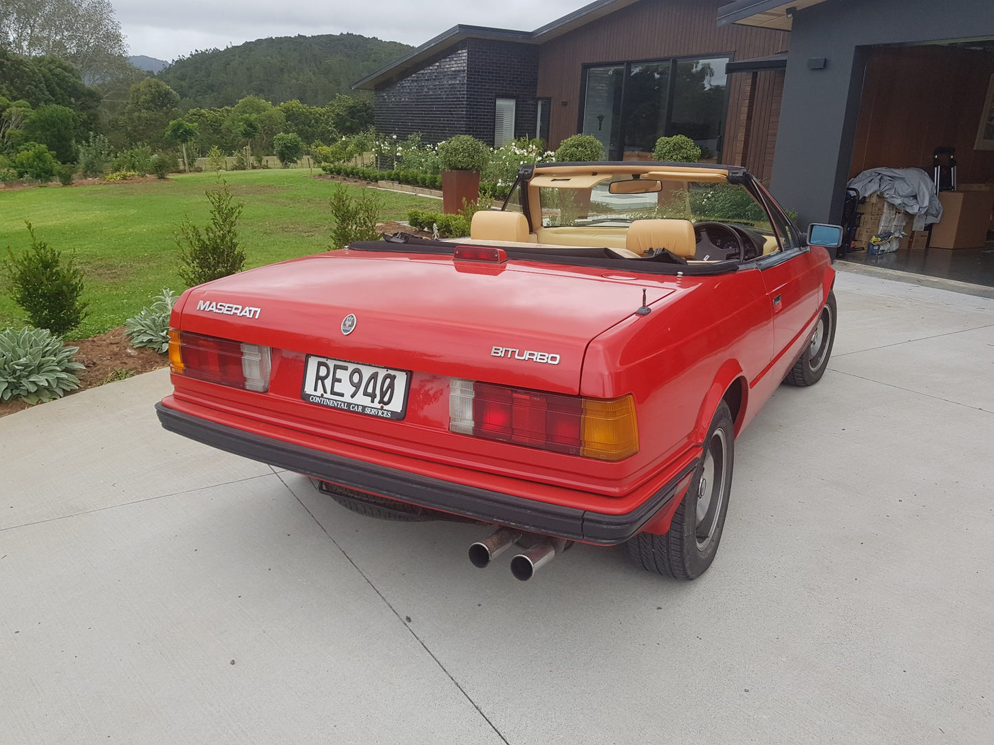 1986 Maserati Spyder Bi Turbo