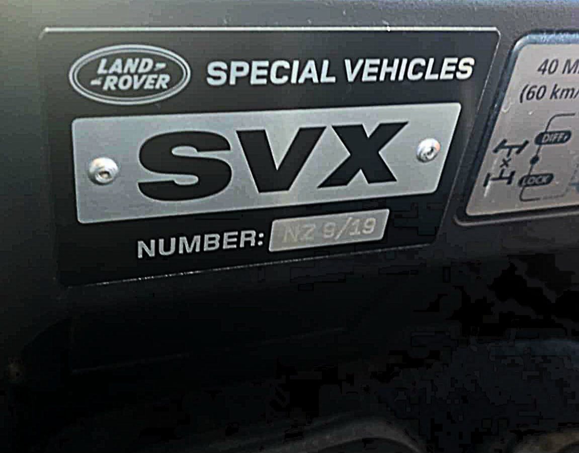 2009 Land Rover Defender SVX 1 of 19