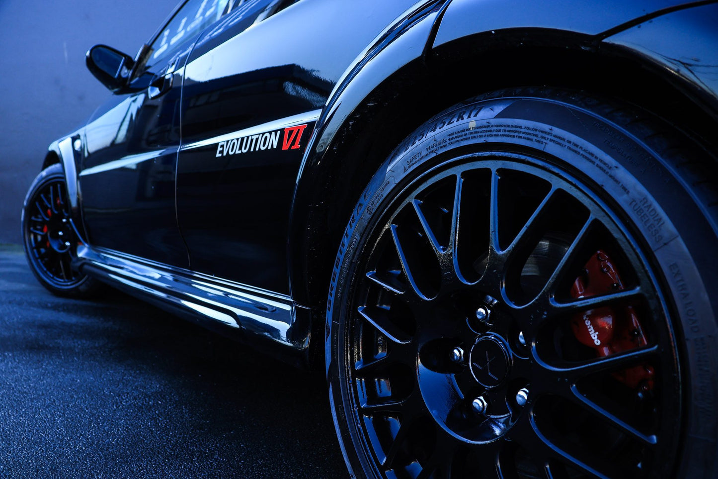 1999 Mitsubishi Lancer EVO VI Certed on Adjusties!