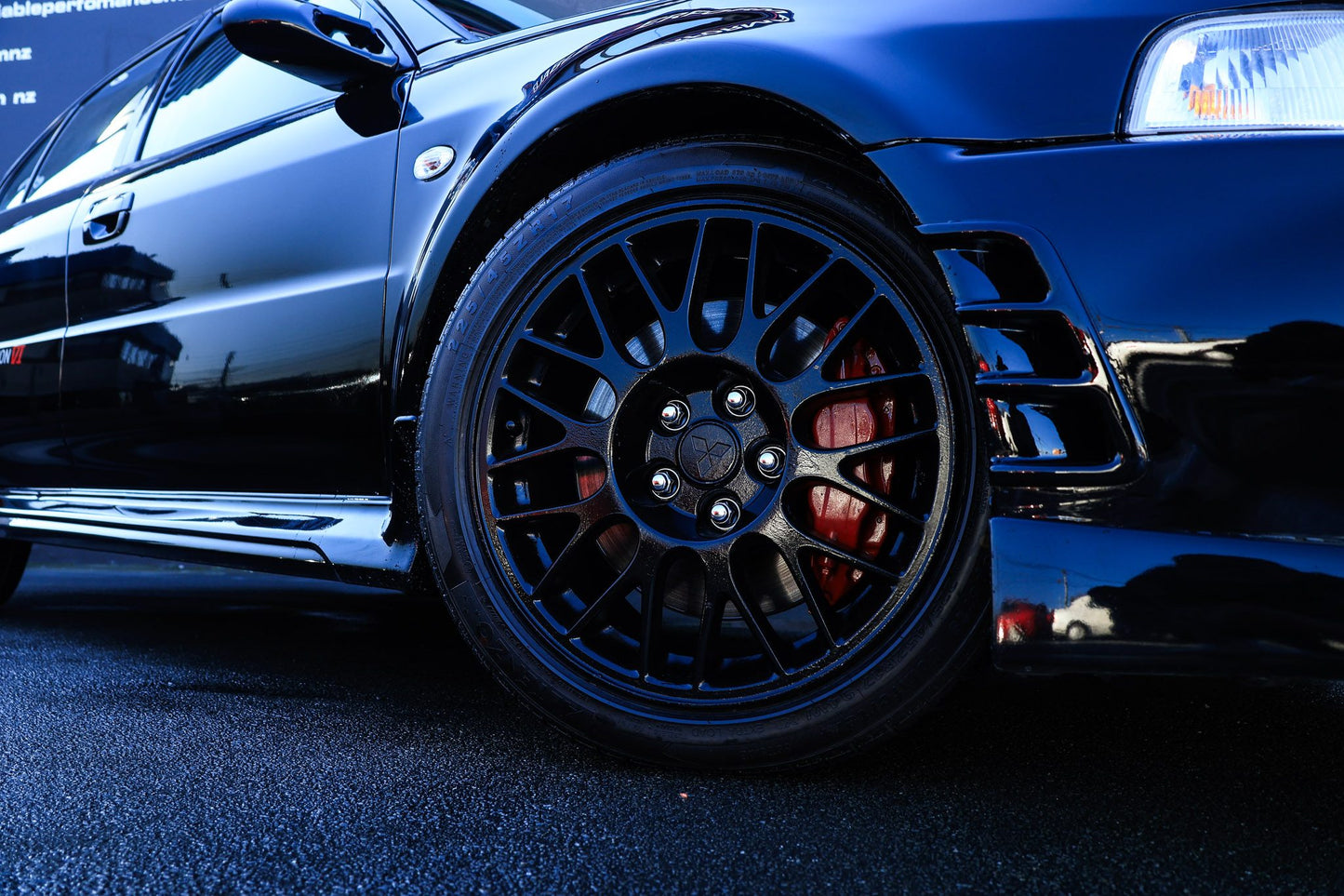 1999 Mitsubishi Lancer EVO VI Certed on Adjusties!
