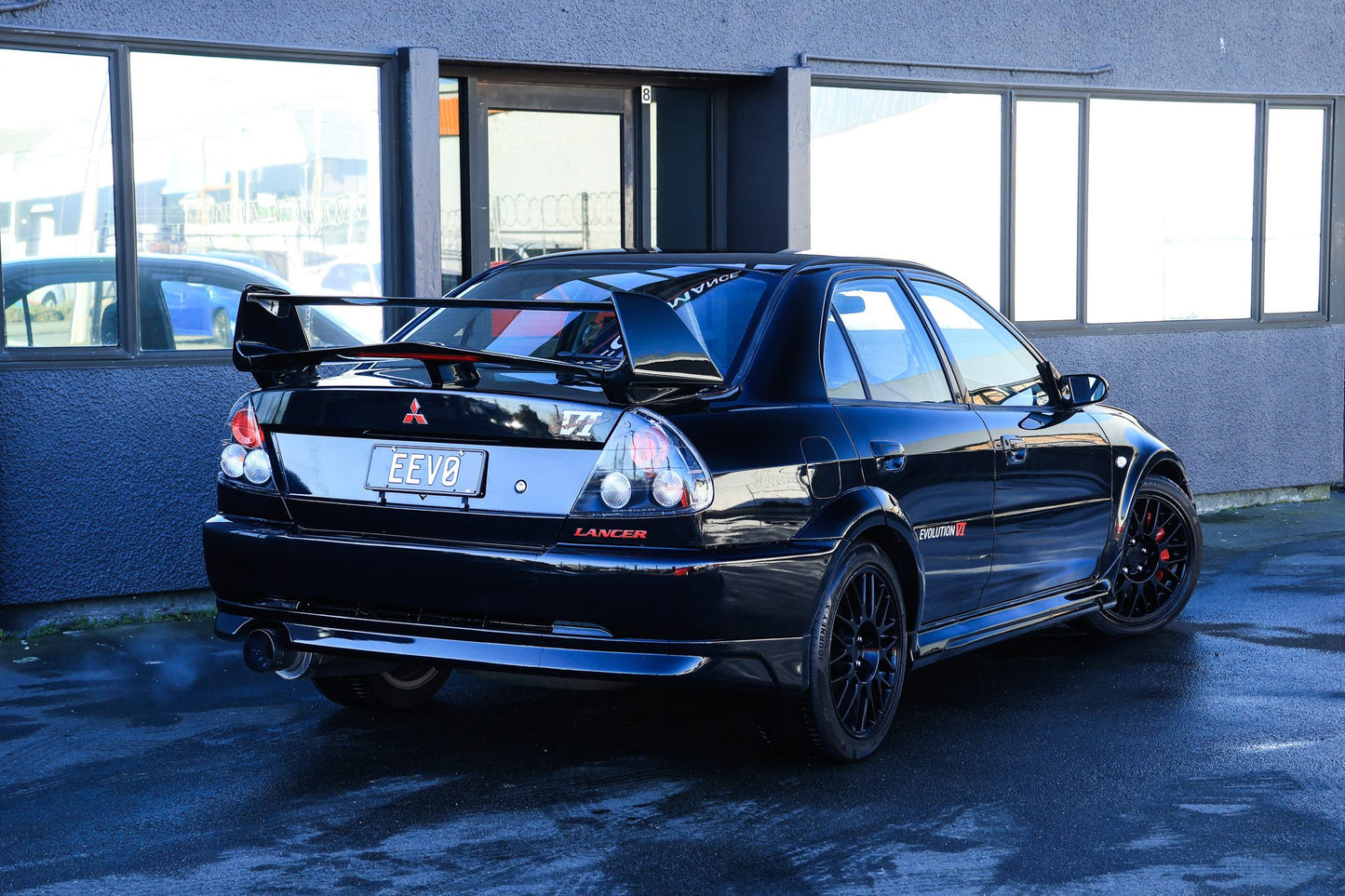 1999 Mitsubishi Lancer EVO VI Certed on Adjusties!