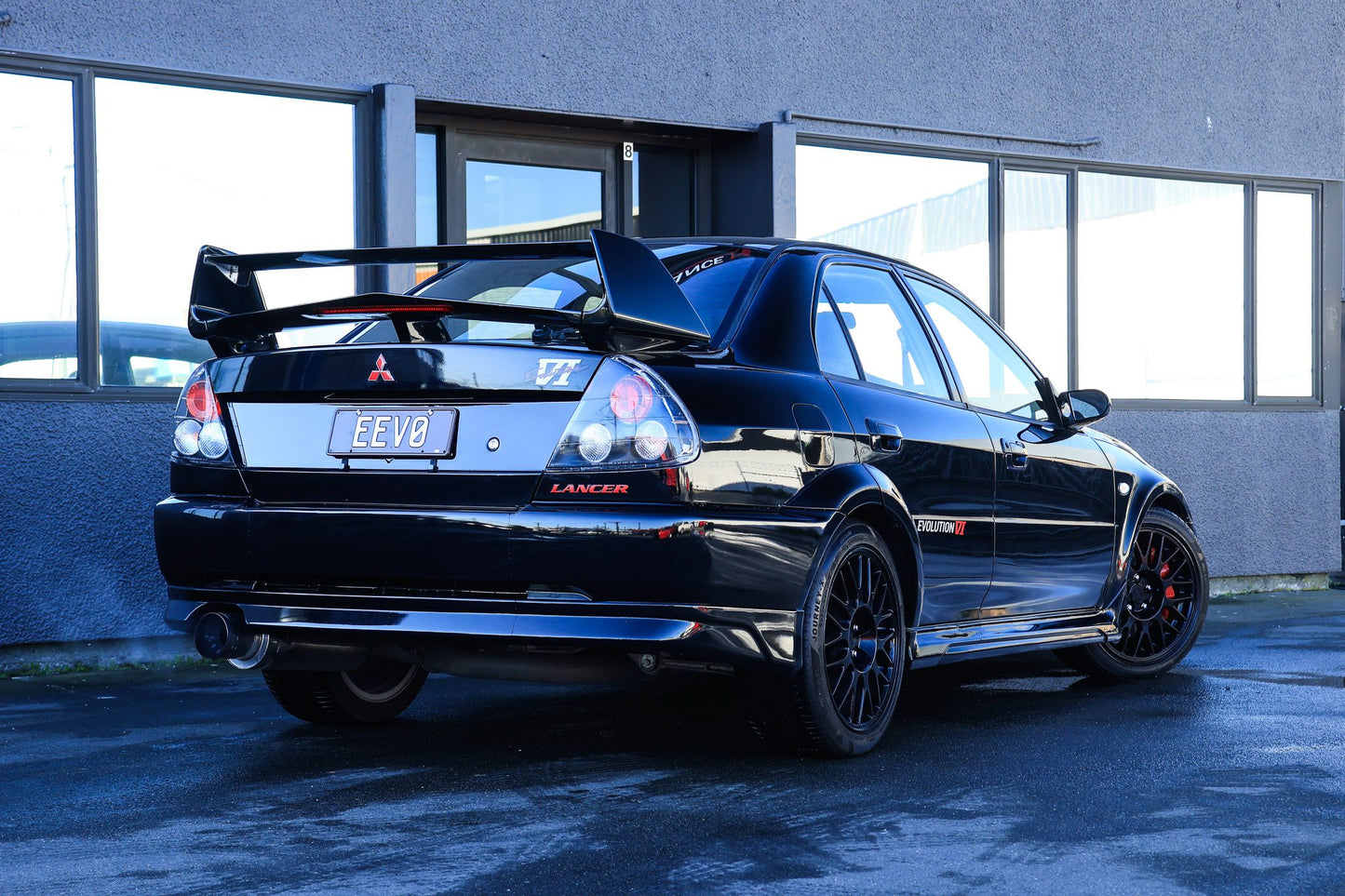 1999 Mitsubishi Lancer EVO VI Certed on Adjusties!