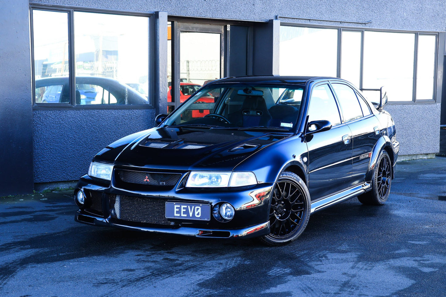 1999 Mitsubishi Lancer EVO VI Certed on Adjusties!