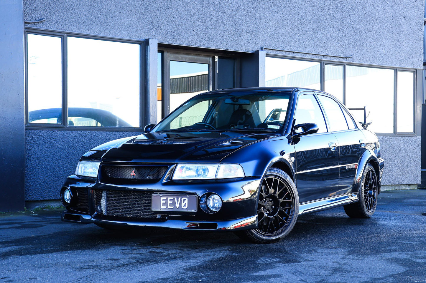 1999 Mitsubishi Lancer EVO VI Certed on Adjusties!