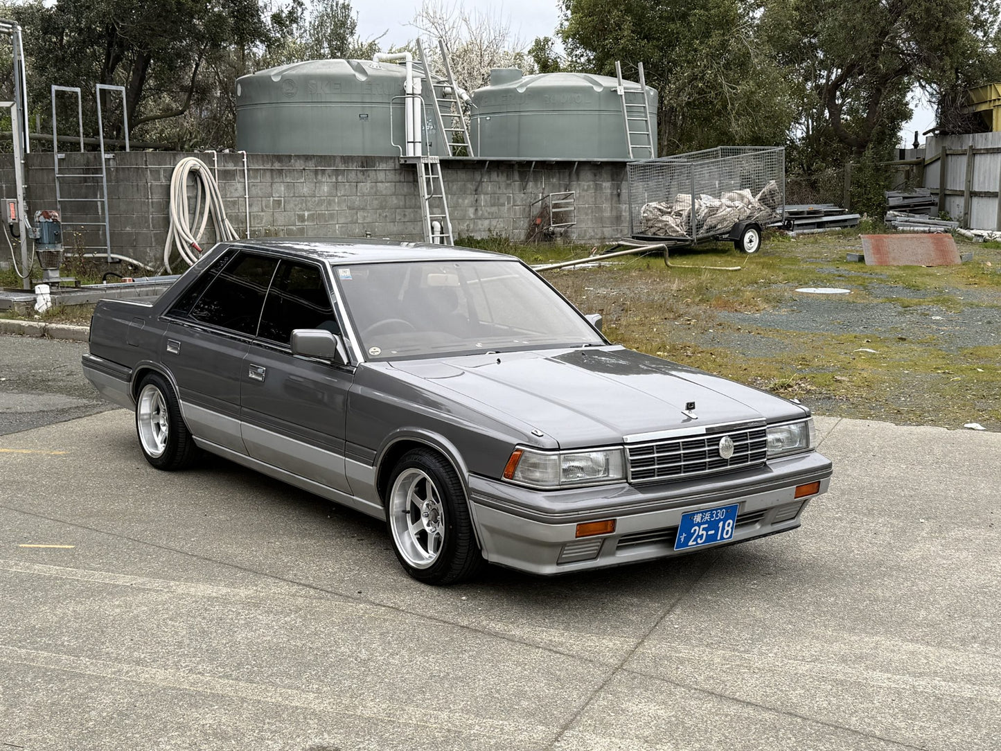 1986 Nissan Laurel C32 factory manual sedan