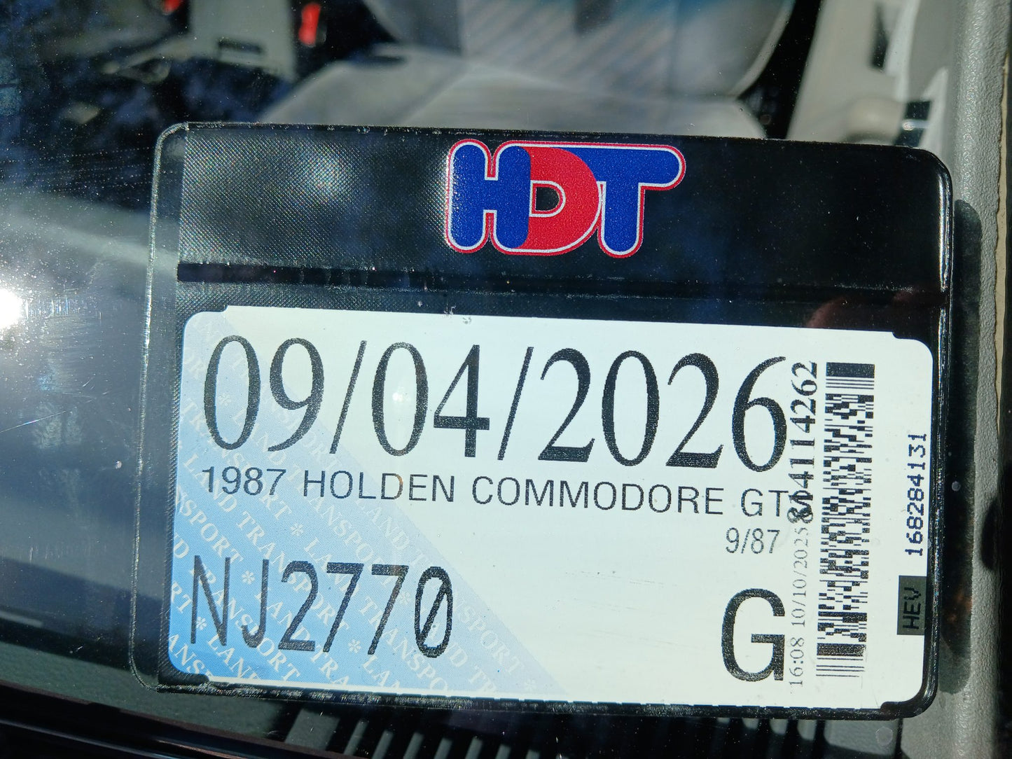 1987 Holden Commodore VL GTS