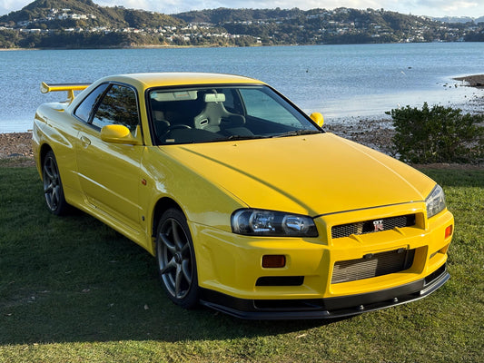 1999 Nissan Skyline R34 GTR Lightning Yellow EV1