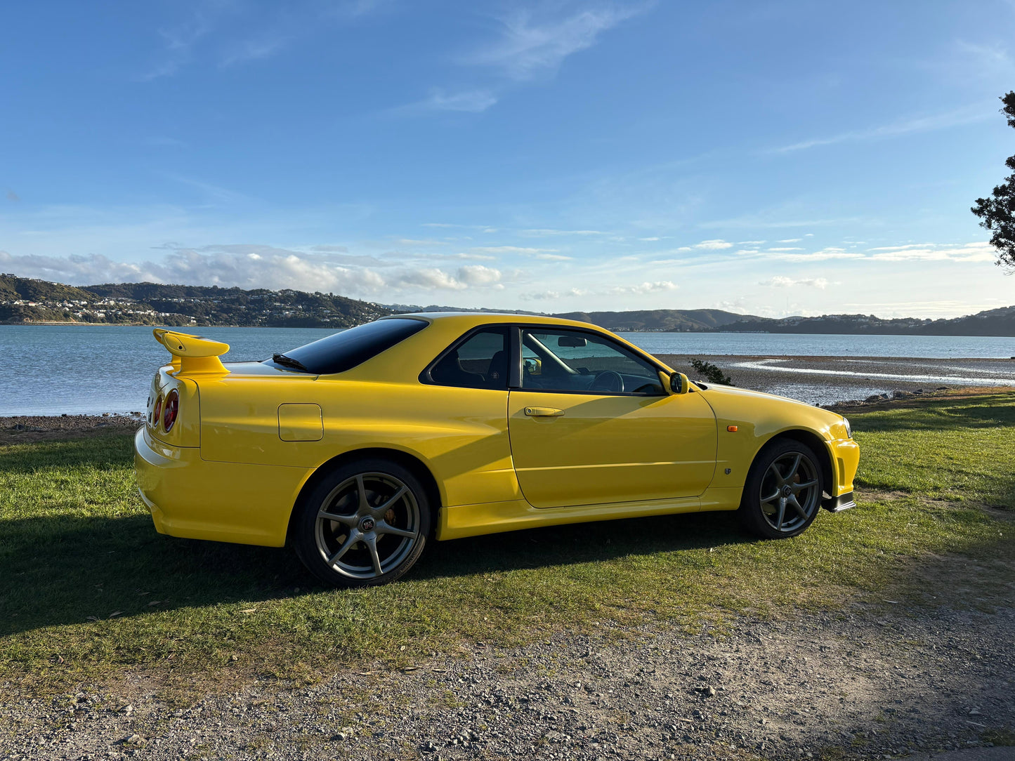 1999 Nissan Skyline R34 GTR Lightning Yellow EV1