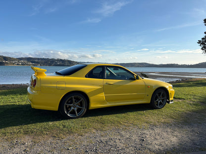 1999 Nissan Skyline R34 GTR Lightning Yellow EV1