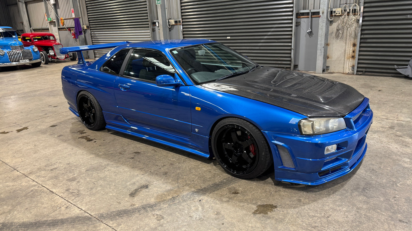 1998 Nissan Skyline R34 Bayside Blue - GTT