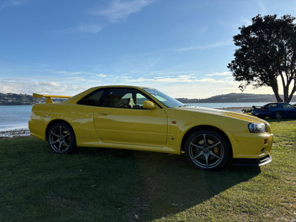 1999 Nissan Skyline R34 GTR Lightning Yellow EV1