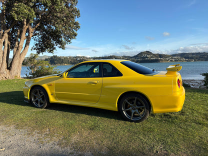 1999 Nissan Skyline R34 GTR Lightning Yellow EV1