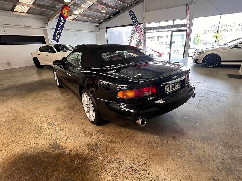 2002 Aston Martin DB7 Vantage Cabrio Black Convertible, Sport
