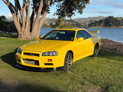 1999 Nissan Skyline R34 GTR Lightning Yellow EV1