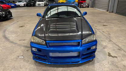 1998 Nissan Skyline R34 Bayside Blue - GTT