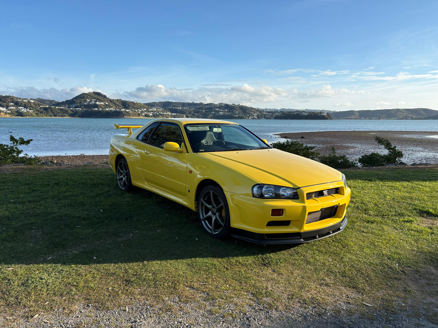 1999 Nissan Skyline R34 GTR Lightning Yellow EV1
