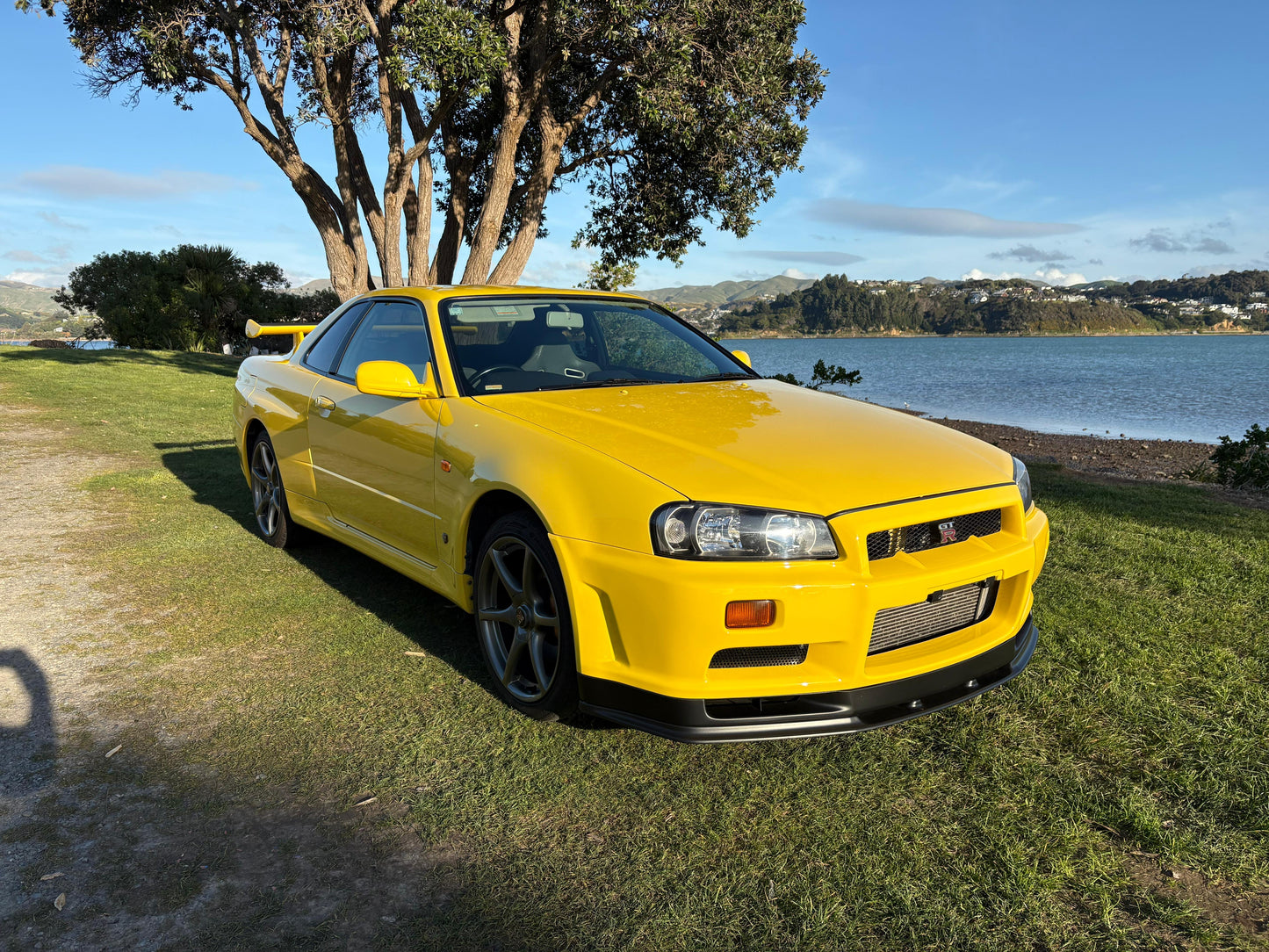 1999 Nissan Skyline R34 GTR Lightning Yellow EV1