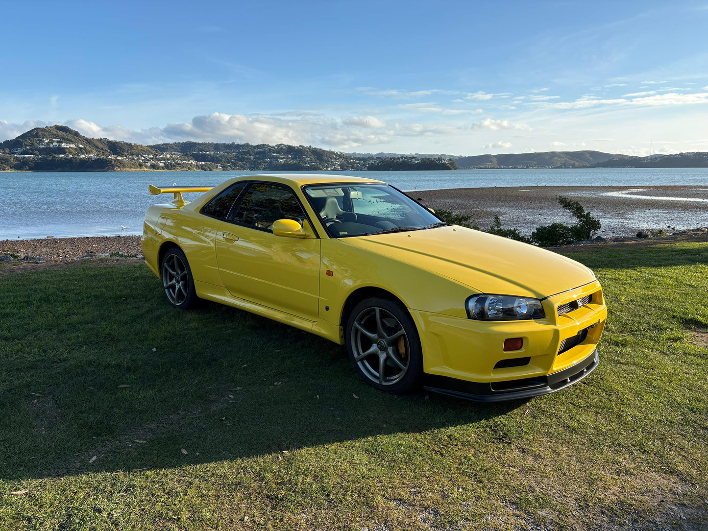1999 Nissan Skyline R34 GTR Lightning Yellow EV1