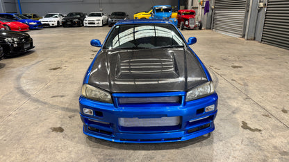 1998 Nissan Skyline R34 Bayside Blue - GTT