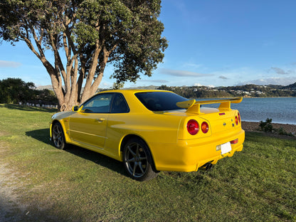 1999 Nissan Skyline R34 GTR Lightning Yellow EV1