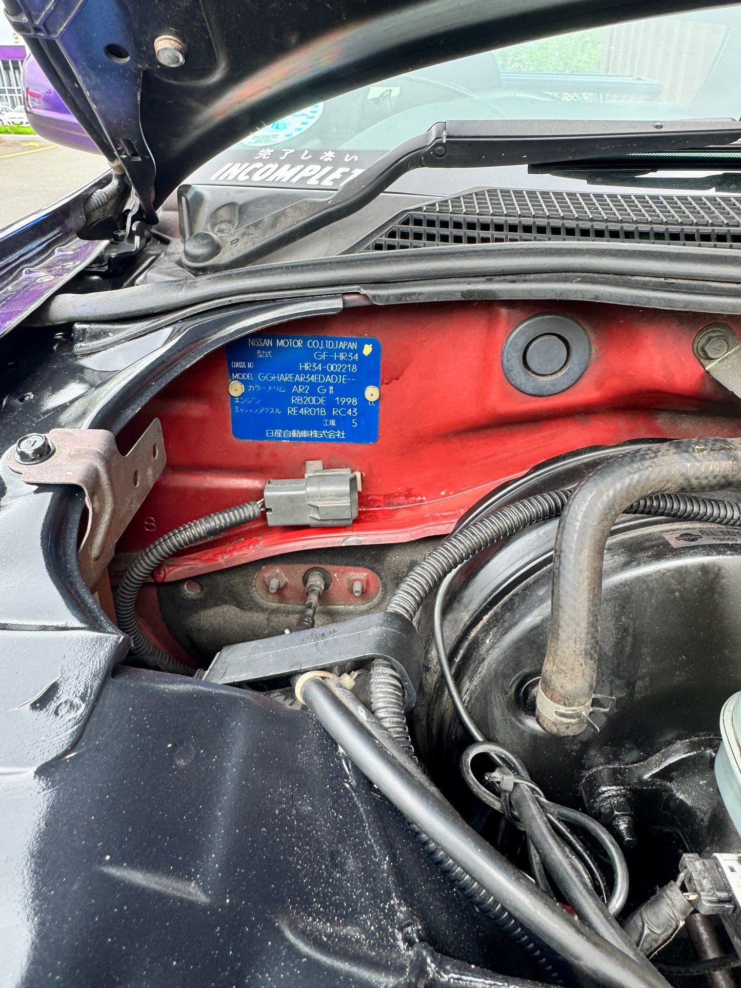 1998 Nissan Skyline R34 GT