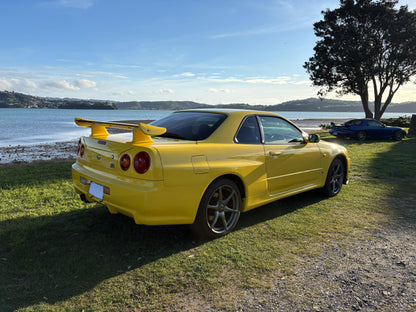 1999 Nissan Skyline R34 GTR Lightning Yellow EV1