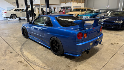1998 Nissan Skyline R34 Bayside Blue - GTT