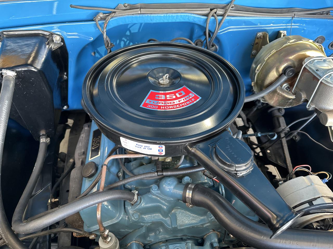 1972 Chevrolet C10 Stepside Short Bed Custom Deluxe Manual Trans